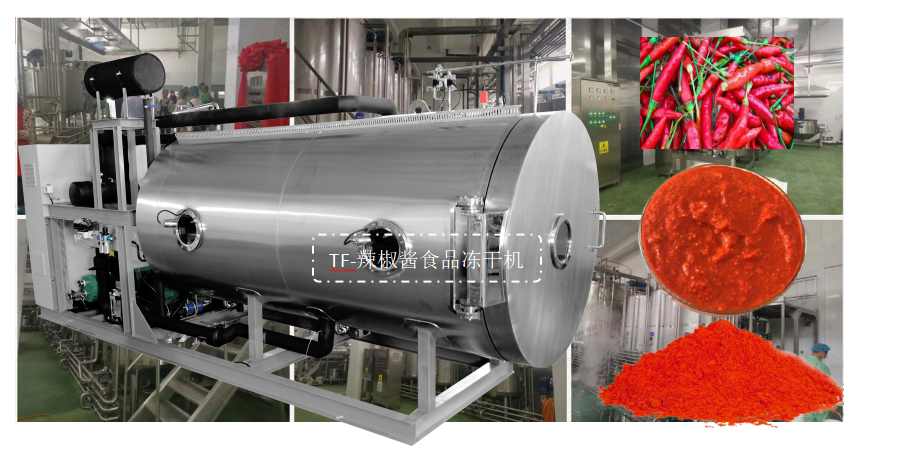 辣椒醬凍干技術和食品凍干機生產線