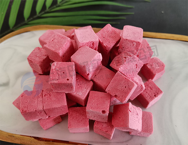 草莓酸奶塊凍干：食品凍干技術應用于酸奶塊冷凍干燥